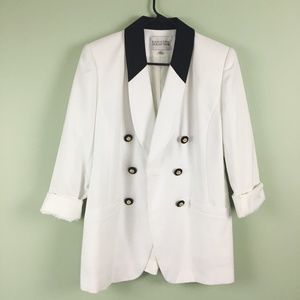 Vintage White Blazer Size 8